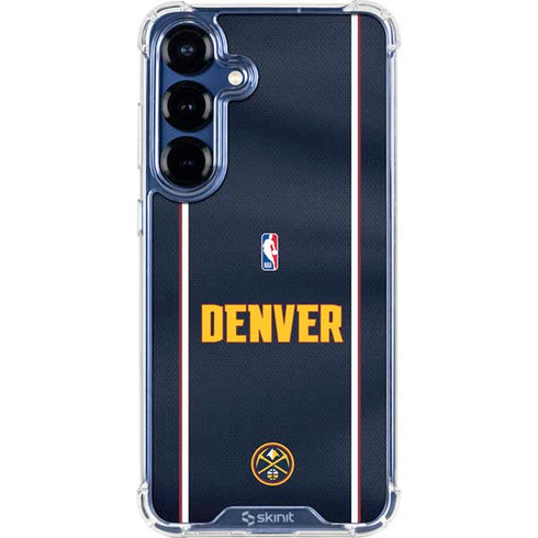 NBA Denver Nuggets Jersey Galaxy S25 Clear Case